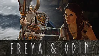 God of War - The Tragic Marriage Between Freya and Odin // All Scenes