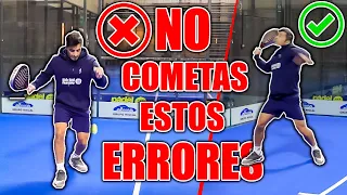 ❌ 5 IMPORTANT MISTAKES❌ in Padel | Padel tutorial