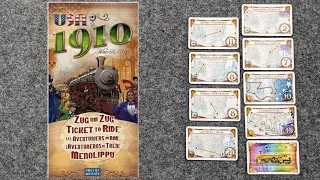 WHAT'S NEW Ticket to Ride USA 1910 Expansion