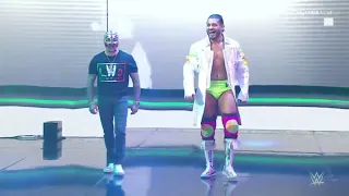 Santos Escobar with Rey Mysterio Entrance - Smackdown: June 09, 2023 4K