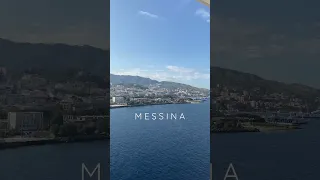 Sailaway from Messina, Sicily #cruise #cruiseship #sicily #messina #sailaway #norwegiancruiseline