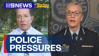 Queensland police pressures building following Commissioner resigning | 9 News Australia