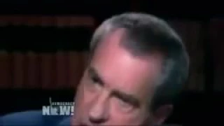 Nixon says, "...but when the President does it, that means it is not illegal..."