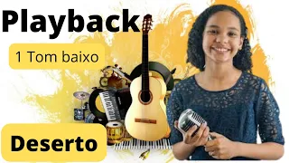 Play Back Maria Marçal - Deserto 1 Tom Baixo (#Lá maior)