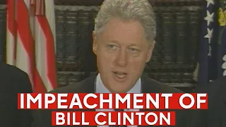 The impeachment of Bill Clinton -- original news coverage