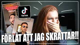 REAGERAR PÅ TIKTOK *MEN SNÄLLA JAG SMÄLLER AV!*