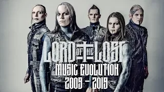 Lord Of The Lost - Music Evolution (2009 -2019)