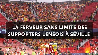 FC Séville - RC Lens : La ferveur sans limite des supporters lensois