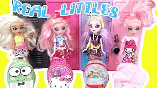Hello Kitty and Friends Real Littles Disney Backpacks! Back to School