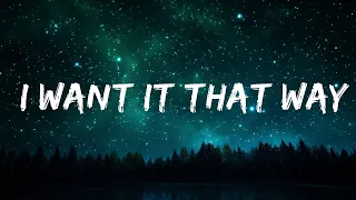 1 Hour |  Backstreet Boys - I Want It That Way   | Little Lyrics