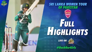 Full Highlights | Pakistan Women vs Sri Lanka Women | 1st T20I 2022 | PCB | MN1T