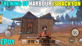 [DAY01 ] THE KING OF HARBOUR IS BACK NO ROOM FURST DAY || EP01 || LAST DAY RULES SURVIVAL GAMEPLAY