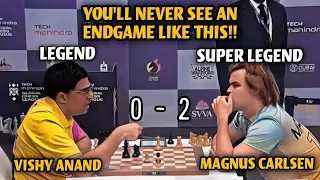 GAME OF HISTORY!! Magnus Carlsen with an INCREDIBLE ENDGAME against Vishy Anand