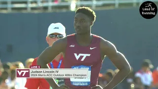 Men's 200m Final (2024 ACC Outdoor Track and Field Championships)