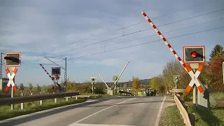 Spoorwegovergang Treuchtlingen (D) // Railroad crossing // Bahnübergang