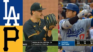 Los Angeles Dodgers vs Pittsburgh Pirates [TODAY] June 05, 2024 - MLB Highlights | MLB Season 2024