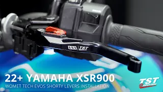 How To Install Womet-Tech EVOS Shorty Levers on 2022+ Yamaha XSR900 by TST Industries