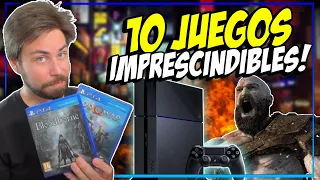10 Juegos IMPRESCINDIBLES de Playstation 4! DEBES JUGARLOS SÍ O SÍ!
