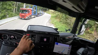 Scania 660S V8 Black Forest POV