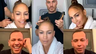 Jennifer Lopez & Alex Rodriguez | Instagram Live Stream | 3 March 2019