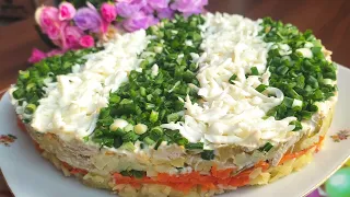 💜Süfrələrinizi bəzəyəcək çox dadlı salat resepti/рецепт очень вкусного салата/delicious salad recipe