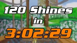 Super Mario Sunshine - 120 Shines (100%) Speedrun in 3:02:29 [Live Commentary]