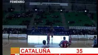CATALUÑA vs CASTILLA LEON (CADETE MASCULINA).flv