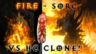 HC Fire Sorc vs. Diablo Clone - Godly Anni Drop! [Diablo 2 Resurrected Highlights]