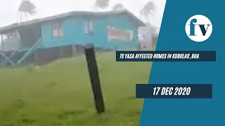 A home in the village of Nadivakarua, Kubulau Bua damaged by TC Yasa | 17/12/2020