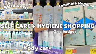 Lets Go Hygiene Shopping | VLOG+ WALMART BUDGET FEMININE HYGIENE SHOPPING