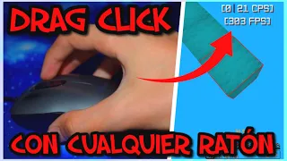 👉Como hacer “DRAG CLICK” EN CUALQUIER RATÓN EN 5 MIN SIN GRIP TAPE✅👈│Para Minecraft, PUENTES y PVP│