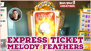 Did I Waste an Express Ticket for Melody Feather? Angry Birds 2 Tower of Fortune