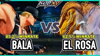 KOF XV 🔥 Bala (Ángel/Clark/Iori) vs El Rosa (O.Yashiro/Dinosaur/Shermie) 🔥 Steam