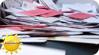 Post-Frust durch leere Briefkästen - Briefe kommen nicht mehr an | SAT.1 Frühstücksfernsehen