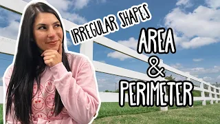 AREA & PERIMETER WITH IRREGULAR SHAPES : 4th Grade Common Core