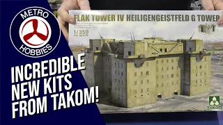 Flak Towers, Zeppelins, and Sea Monsters | Takom's Incredibly Unique New Model Kits