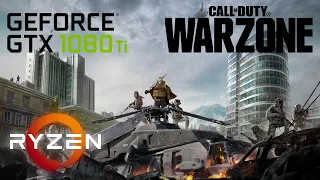 Call of Duty: Warzone | GTX 1080Ti & Ryzen 7 2700X | Minimum and Maximum Benchmark