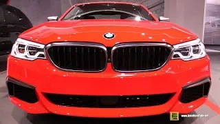 2018 BMW M550i xDrive - Exterior and Interior Walkaround - 2018 New York Auto Show