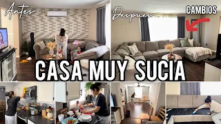 ✨ LIMPIEZA EXTREMA ✅| MOTÍVATE A LIMPIAR CONMIGO TODA LA CASA 🏡 🧼| LAVANDO ROPA 👚🧺