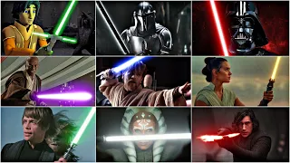 Every Lightsaber Ignition in Star Wars history [UPDATED 2022]