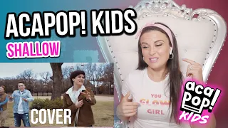 Vocal Coach Reacts to Acapop! KIDS - SHALLOW