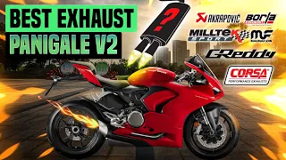 Ducati Panigale V2 Exhaust Sound🔥 Akrapovic,Arrow,Dominator,Mivv,Revoc,SC Project,Toce,Vandemon