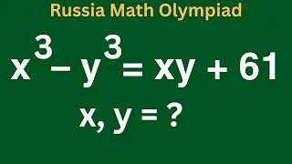 Russia Math Olympiad Problem Solution || Russians, Can You Solve This Math Olympiad Problem???