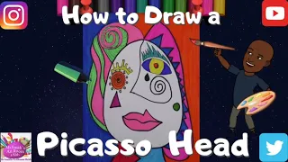 How To Draw A Picasso Head
