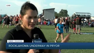 Rocklahoma underway in Pryor