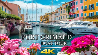 Port Grimaud Boat Tour : Cruise Through the Venice of Provence France 4K 60p