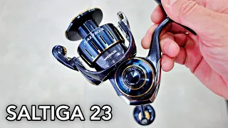 DAIWA SALTIGA 23 | Our First look at the ULTIMATE fishing reel