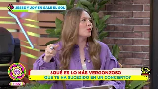 Lo más vergonzoso que les ha pasado a Jesse y Joy en el escenario | Sale el Sol