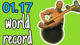 Getting Over It World Record 01:17 Speed Run