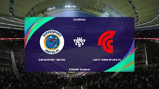 Supersport United vs Cape Town Spurs FC (10/05/2024) DStv Premiership PES 2021